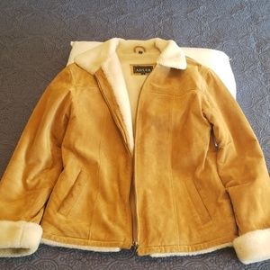 Adler Collection Leather coat